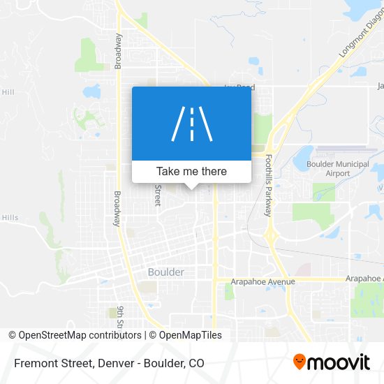 Fremont Street map