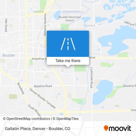 Mapa de Gallatin Place