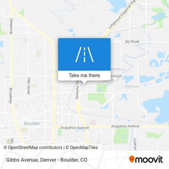 Mapa de Gibbs Avenue