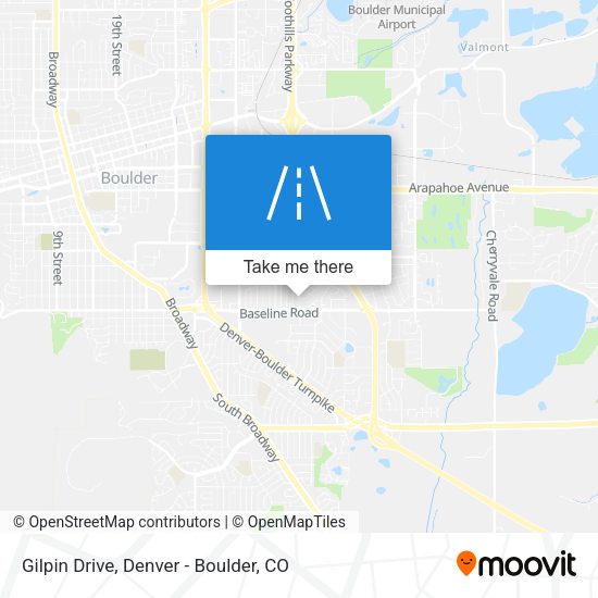 Mapa de Gilpin Drive