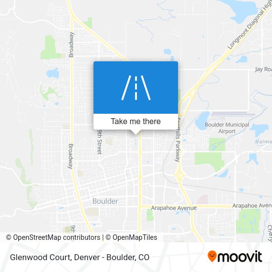 Mapa de Glenwood Court