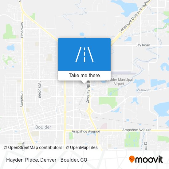 Mapa de Hayden Place
