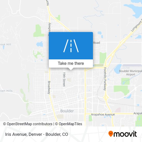 Mapa de Iris Avenue