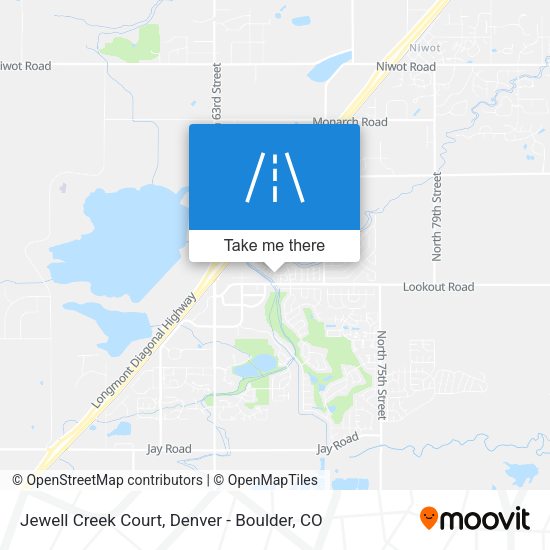 Mapa de Jewell Creek Court