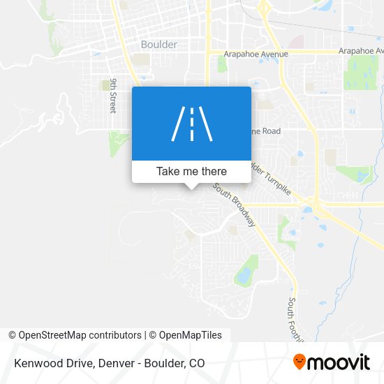 Mapa de Kenwood Drive