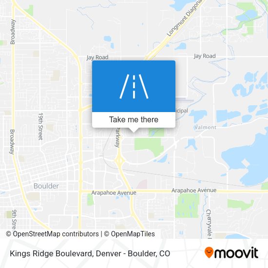 Kings Ridge Boulevard map