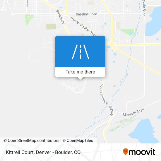 Kittrell Court map