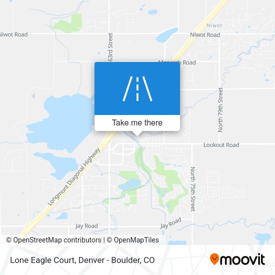 Mapa de Lone Eagle Court