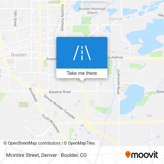 Mapa de Mcintire Street