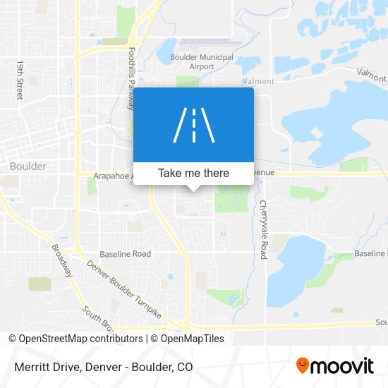 Mapa de Merritt Drive