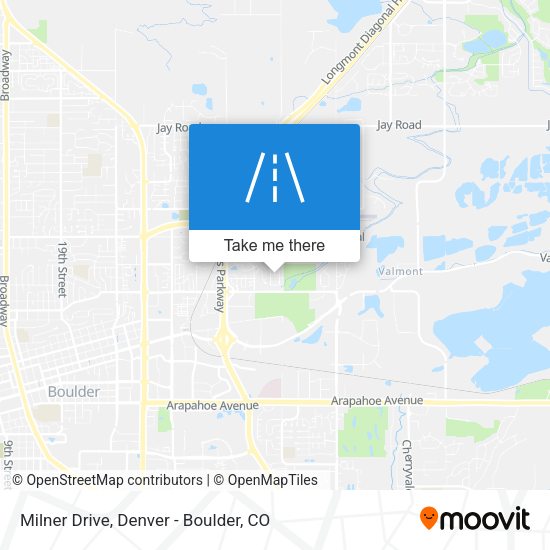 Mapa de Milner Drive