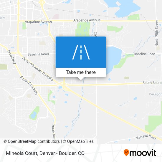 Mineola Court map