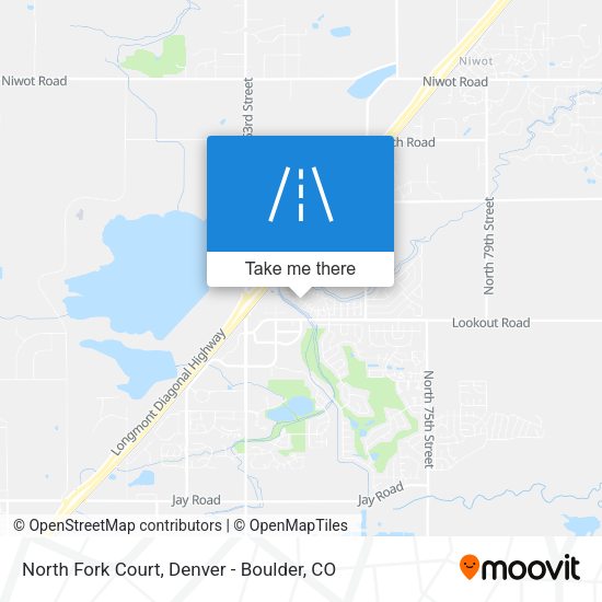 Mapa de North Fork Court