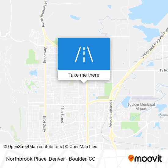 Northbrook Place map