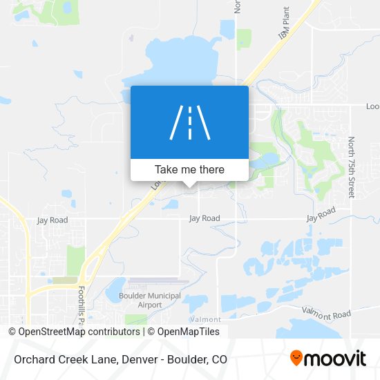 Mapa de Orchard Creek Lane