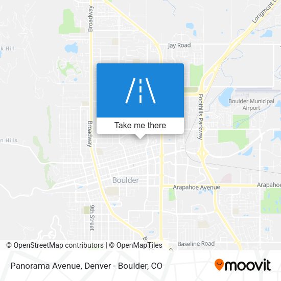 Mapa de Panorama Avenue