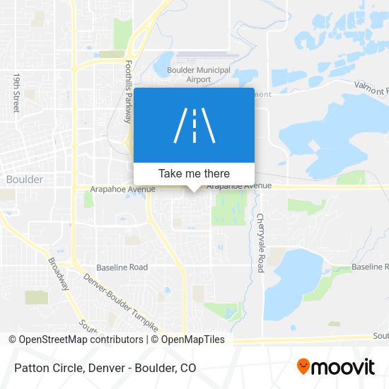 Mapa de Patton Circle