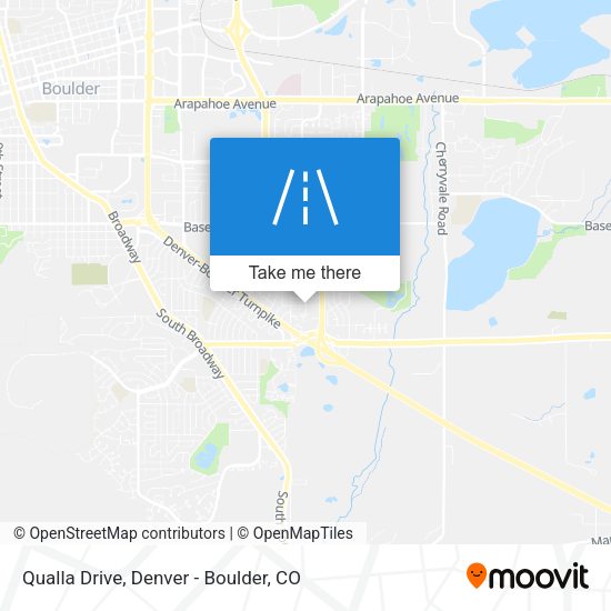 Qualla Drive map