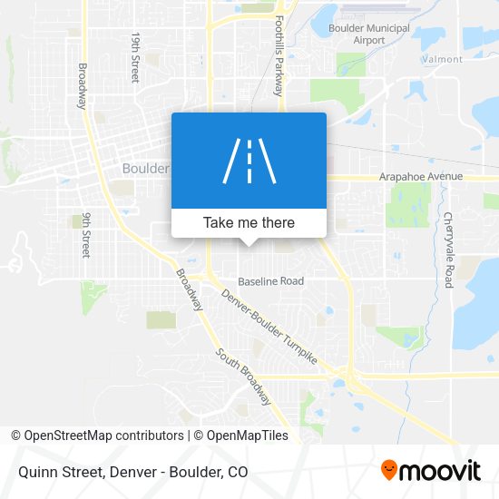 Mapa de Quinn Street