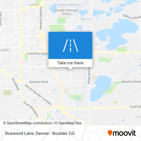 Mapa de Roxwood Lane