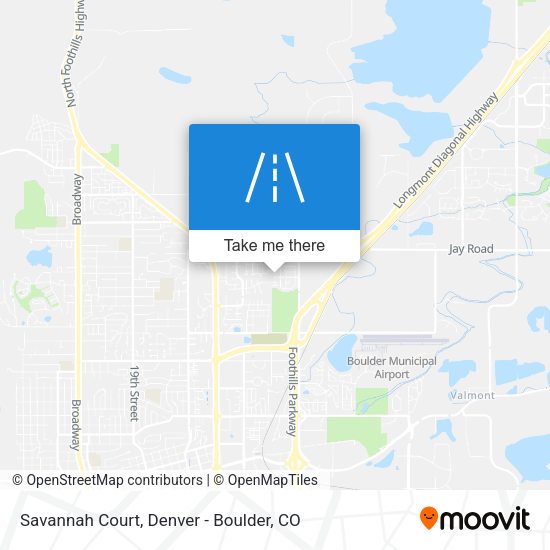 Savannah Court map