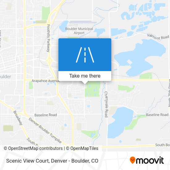 Scenic View Court map