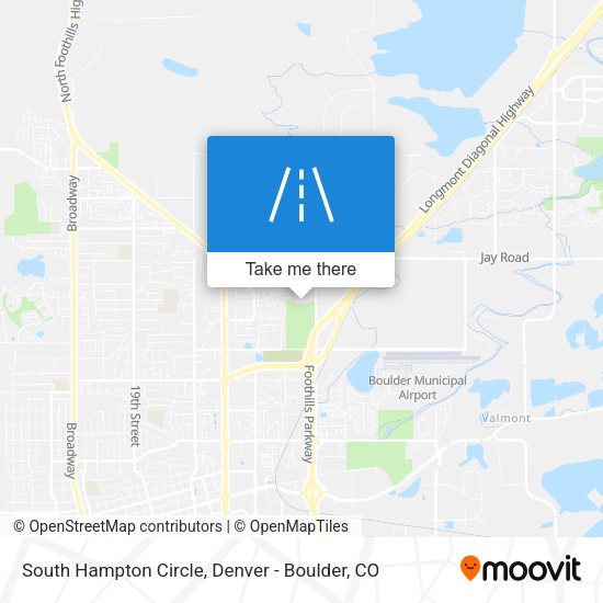 South Hampton Circle map