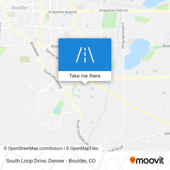South Loop Drive map