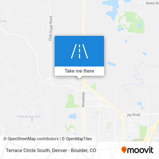 Terrace Circle South map