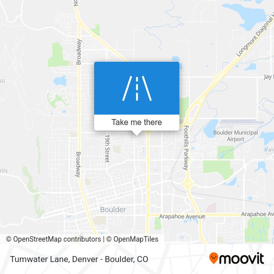 Tumwater Lane map