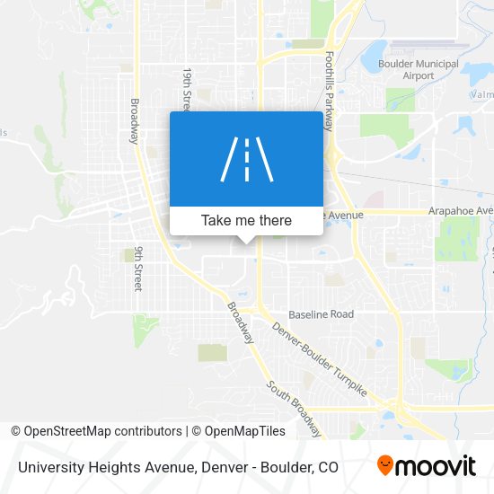 University Heights Avenue map