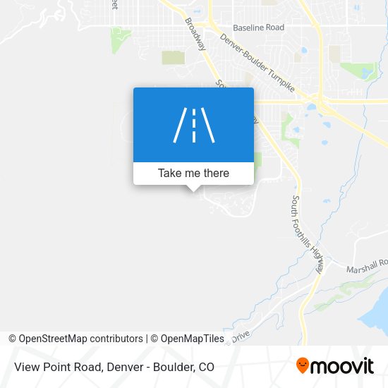 Mapa de View Point Road