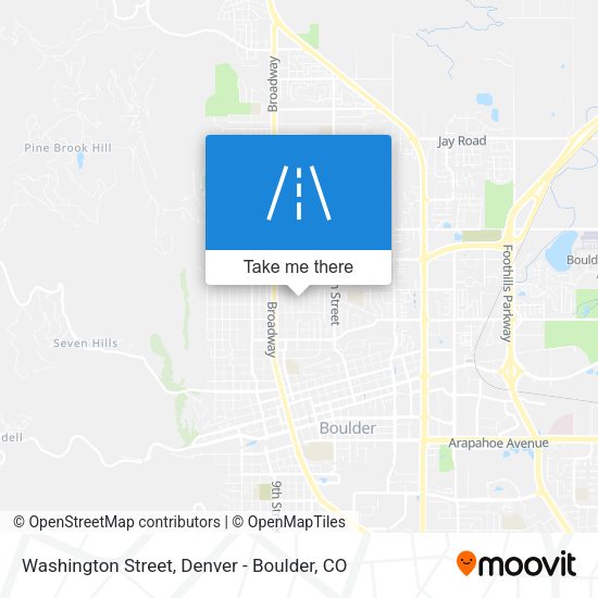 Washington Street map