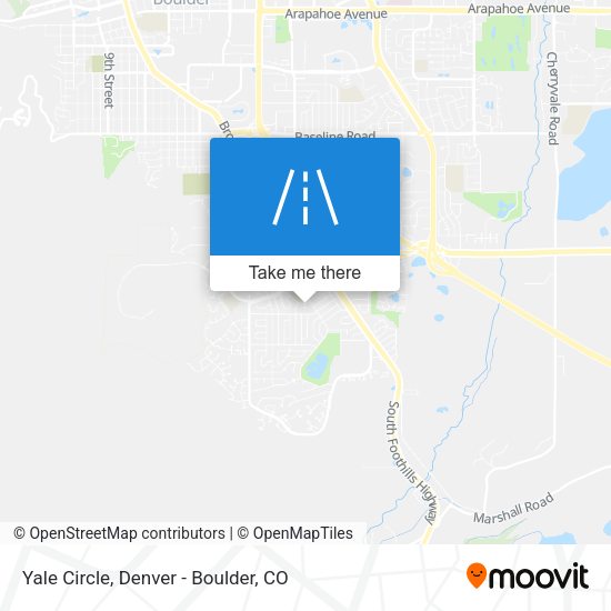 Mapa de Yale Circle