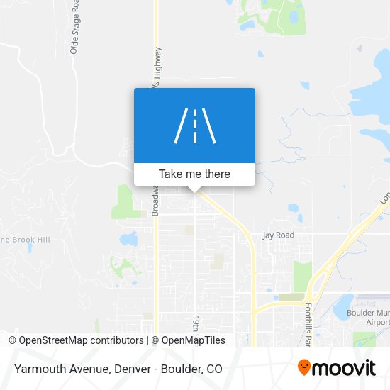 Yarmouth Avenue map
