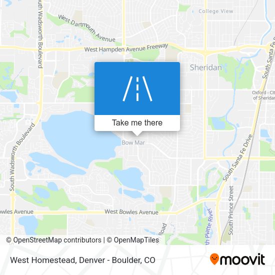 Mapa de West Homestead