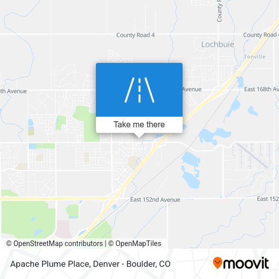 Mapa de Apache Plume Place