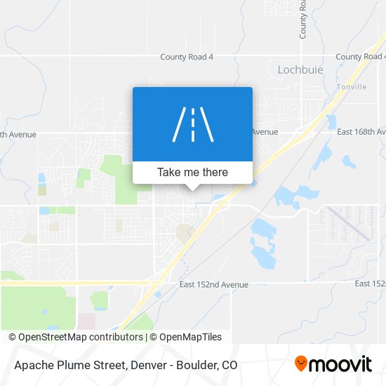 Apache Plume Street map