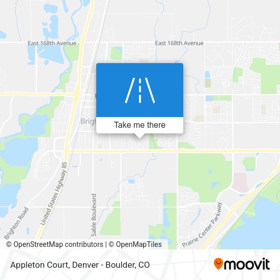Appleton Court map