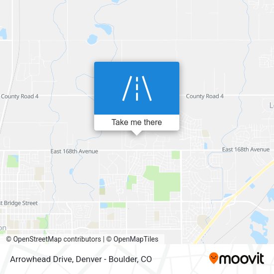 Mapa de Arrowhead Drive
