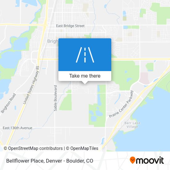 Bellflower Place map