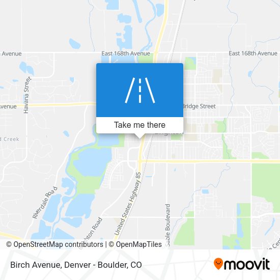 Mapa de Birch Avenue