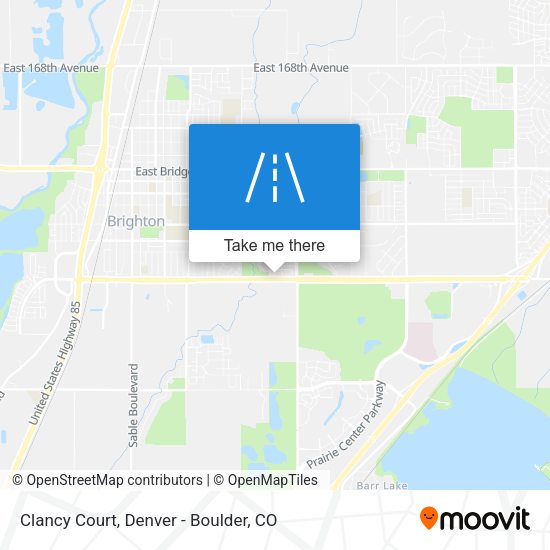 Clancy Court map