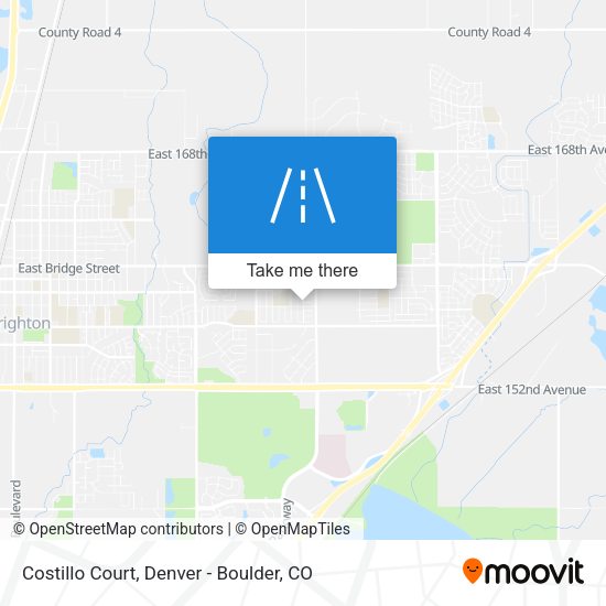 Costillo Court map