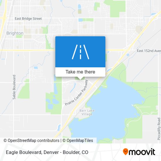 Eagle Boulevard map