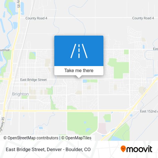 Mapa de East Bridge Street