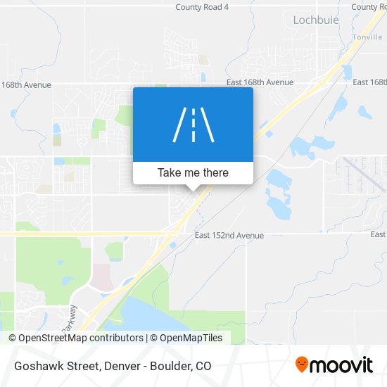 Goshawk Street map