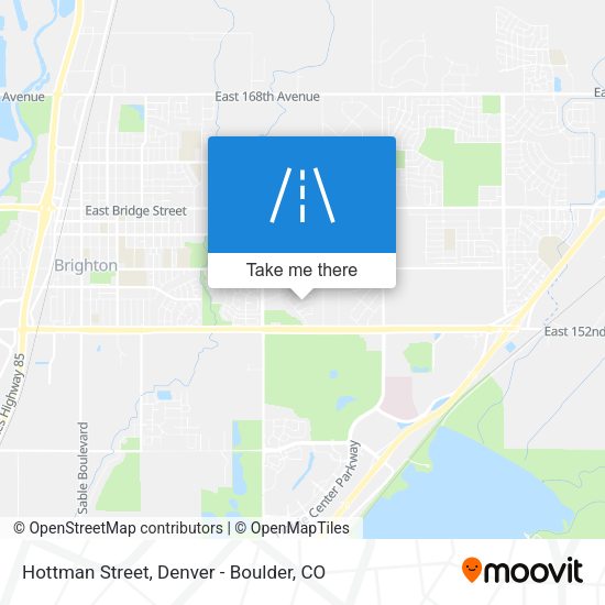 Hottman Street map