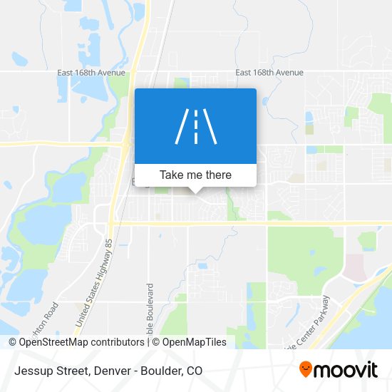 Jessup Street map