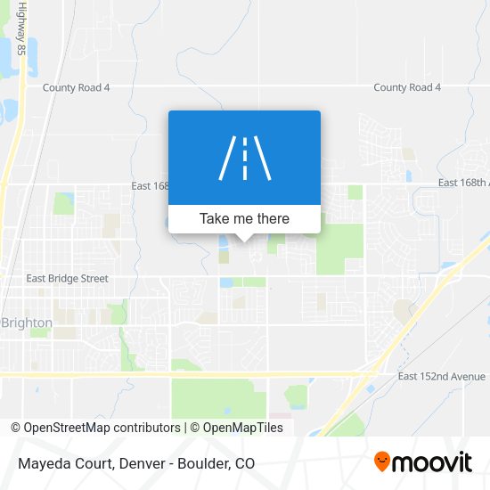 Mayeda Court map